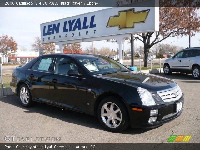 2006 Cadillac STS 4 V8 AWD in Black Raven