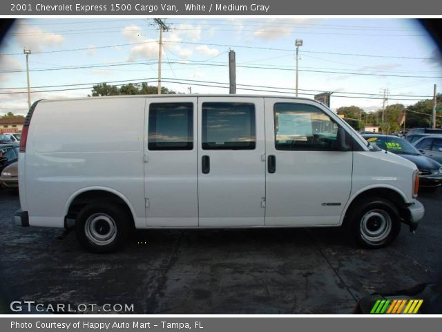 2001 Chevrolet Express 1500 Cargo Van in White
