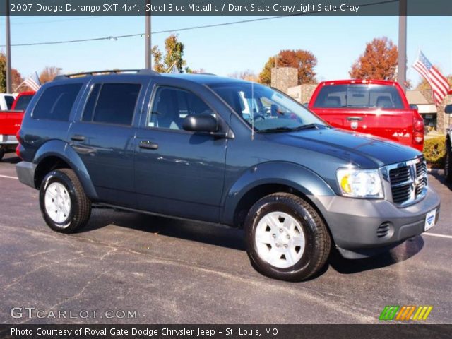 2007 Dodge Durango SXT 4x4 in Steel Blue Metallic