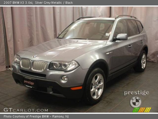 2007 BMW X3 3.0si in Silver Grey Metallic
