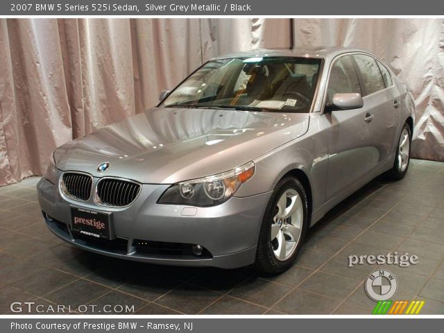 2007 BMW 5 Series 525i Sedan in Silver Grey Metallic
