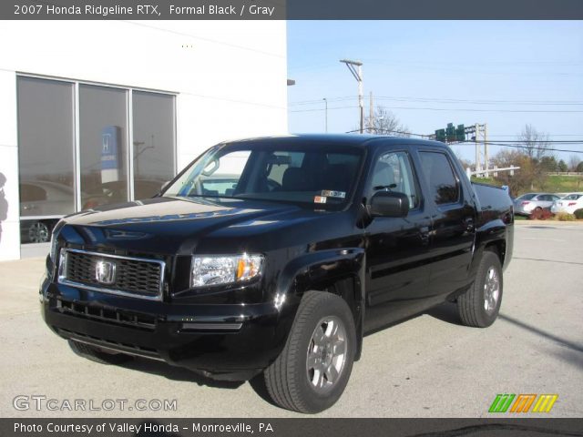 2007 Honda Ridgeline RTX in Formal Black