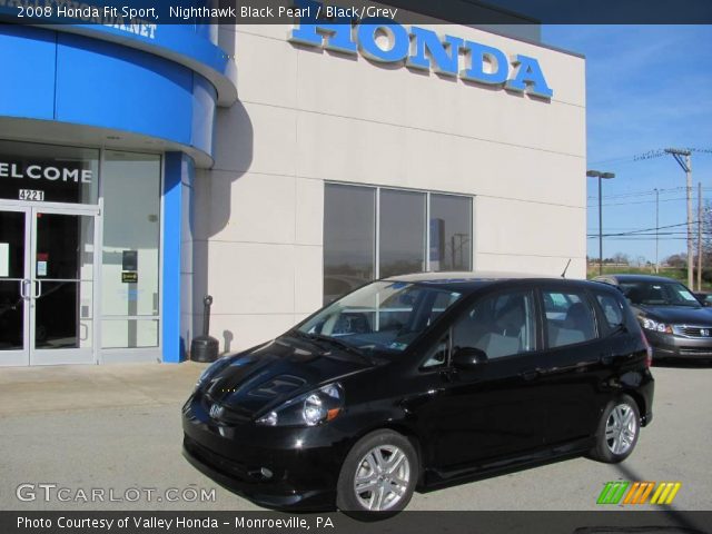 2008 Honda Fit Sport in Nighthawk Black Pearl