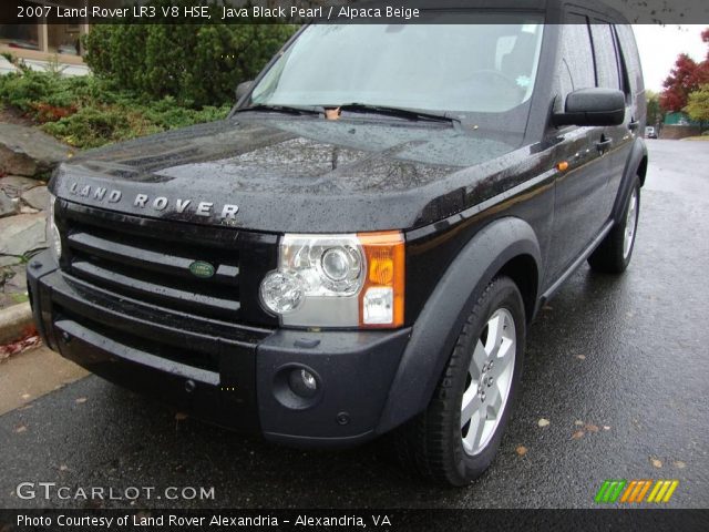 2007 Land Rover LR3 V8 HSE in Java Black Pearl