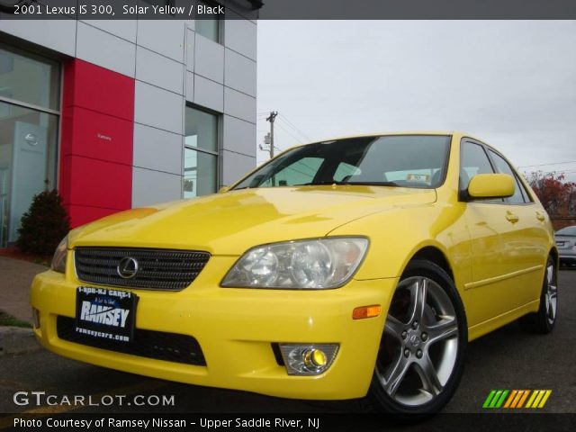 2001 Lexus IS 300 in Solar Yellow