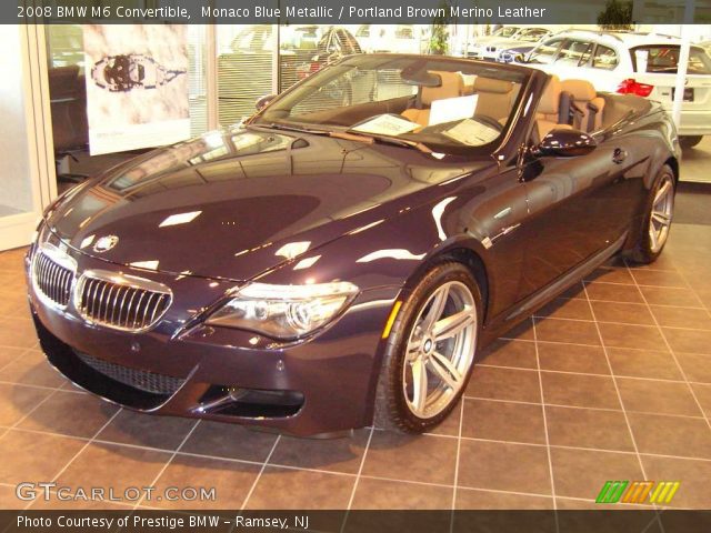 2008 BMW M6 Convertible in Monaco Blue Metallic