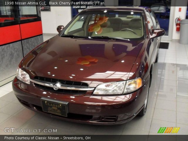 1998 Nissan Altima GLE in Black Cherry Pearl Metallic