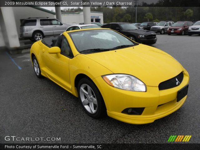 2009 Mitsubishi Eclipse Spyder GS in Solar Satin Yellow