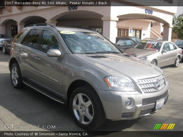 2007 Mercedes-Benz ML 500 4Matic in Pewter Metallic