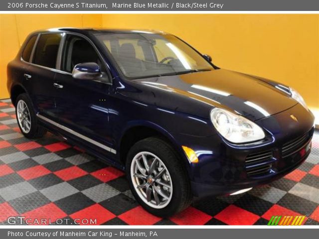 2006 Porsche Cayenne S Titanium in Marine Blue Metallic