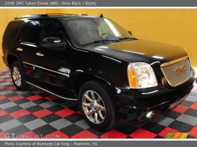 2008 GMC Yukon Denali AWD in Onyx Black