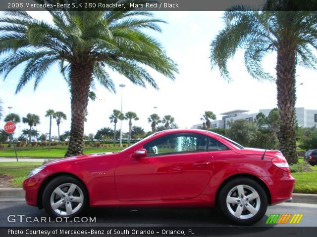 2006 Mercedes-Benz SLK 280 Roadster in Mars Red