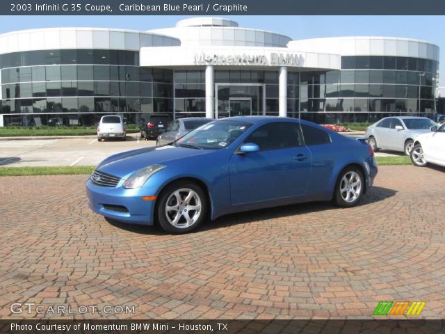 2003 Infiniti G 35 Coupe in Caribbean Blue Pearl
