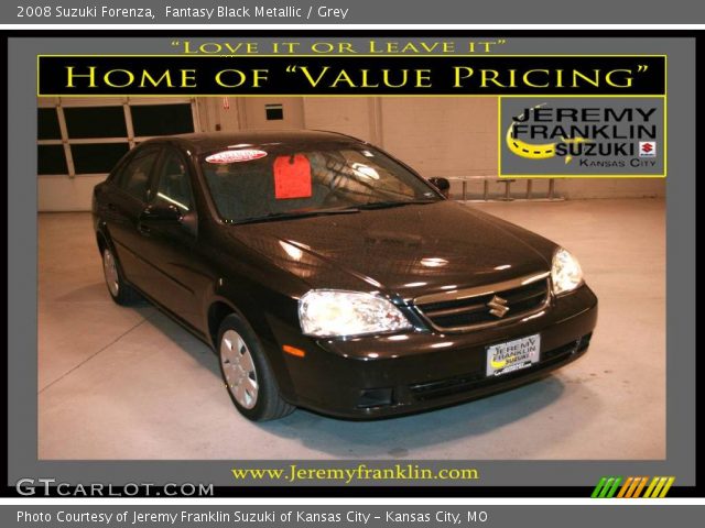 2008 Suzuki Forenza  in Fantasy Black Metallic