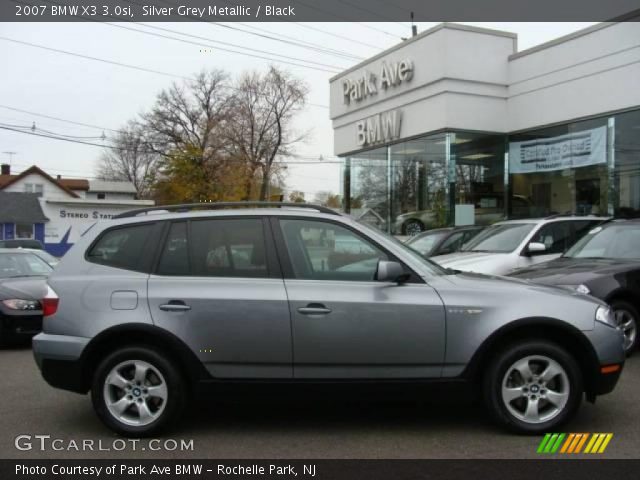 2007 BMW X3 3.0si in Silver Grey Metallic