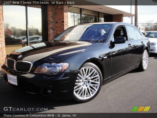 2007 BMW 7 Series 750i Sedan in Jet Black