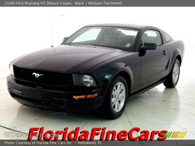 2008 Ford Mustang V6 Deluxe Coupe in Black