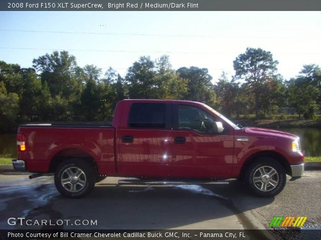 2008 Ford F150 XLT SuperCrew in Bright Red