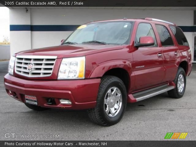 2005 Cadillac Escalade AWD in Red E