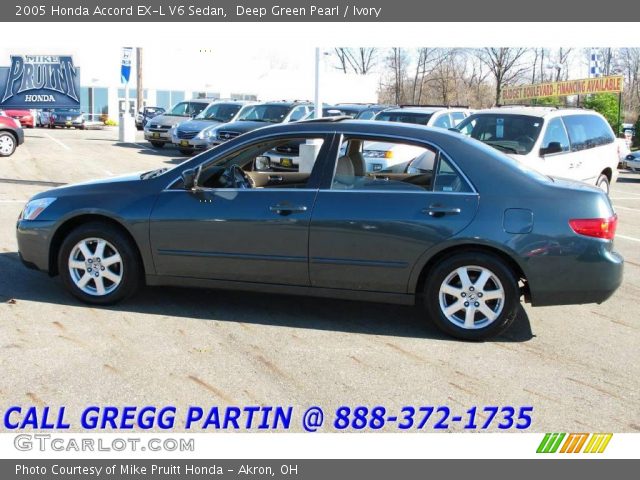 2005 Honda Accord EX-L V6 Sedan in Deep Green Pearl