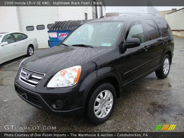 2006 Honda CR-V SE 4WD in Nighthawk Black Pearl