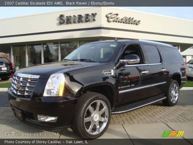 2007 Cadillac Escalade ESV AWD in Black Raven
