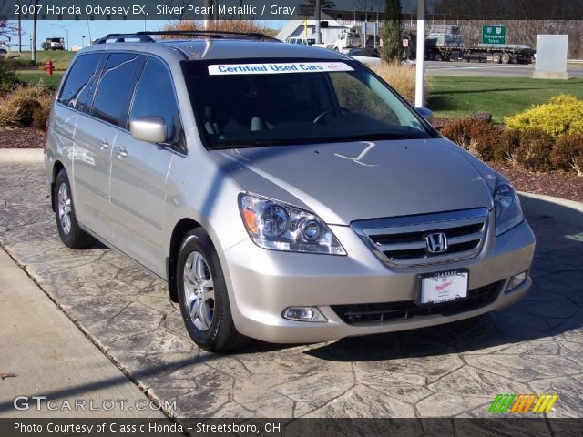 2007 Honda Odyssey EX in Silver Pearl Metallic