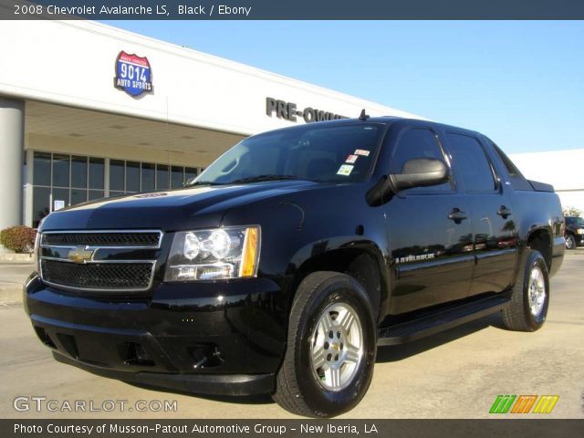 2008 Chevrolet Avalanche LS in Black