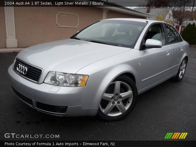 2004 Audi A4 1.8T Sedan in Light Silver Metallic