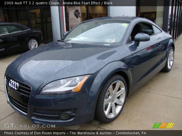 2009 Audi TT 3.2 quattro Coupe in Aruba Blue Pearl Effect