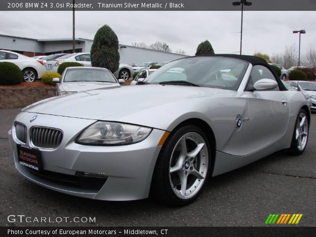 2006 BMW Z4 3.0si Roadster in Titanium Silver Metallic