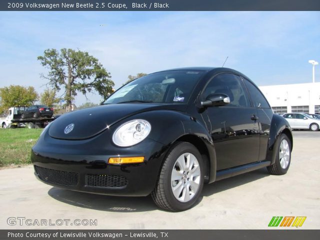 2009 Volkswagen New Beetle 2.5 Coupe in Black