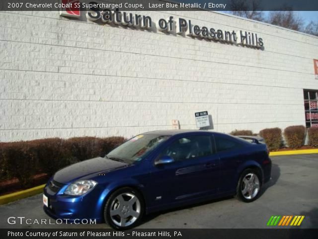 2007 Chevrolet Cobalt SS Supercharged Coupe in Laser Blue Metallic