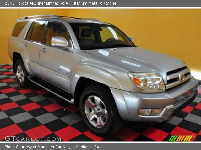 2003 Toyota 4Runner Limited 4x4 in Titanium Metallic