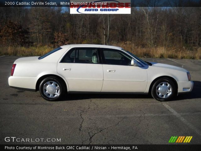 2000 Cadillac DeVille Sedan in White Diamond