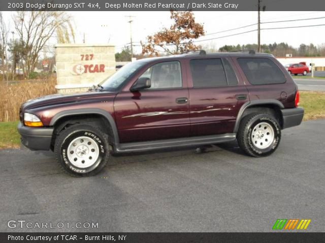 2003 Dodge Durango SXT 4x4 in Deep Molten Red Pearlcoat