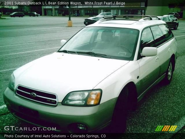 2001 Subaru Outback L.L.Bean Edition Wagon in White Frost Pearl