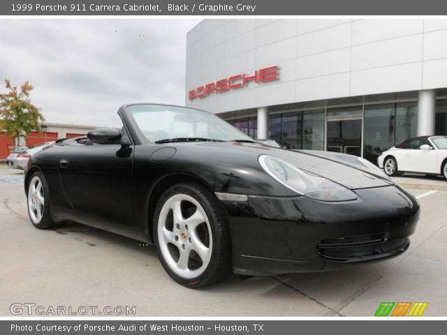 1999 Porsche 911 Carrera Cabriolet in Black