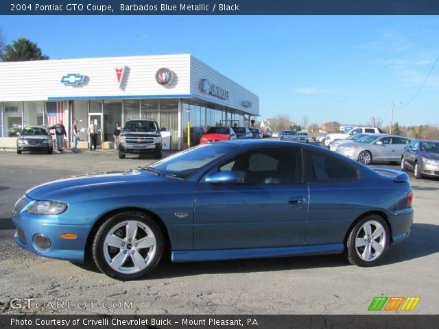 2004 Pontiac GTO Coupe in Barbados Blue Metallic