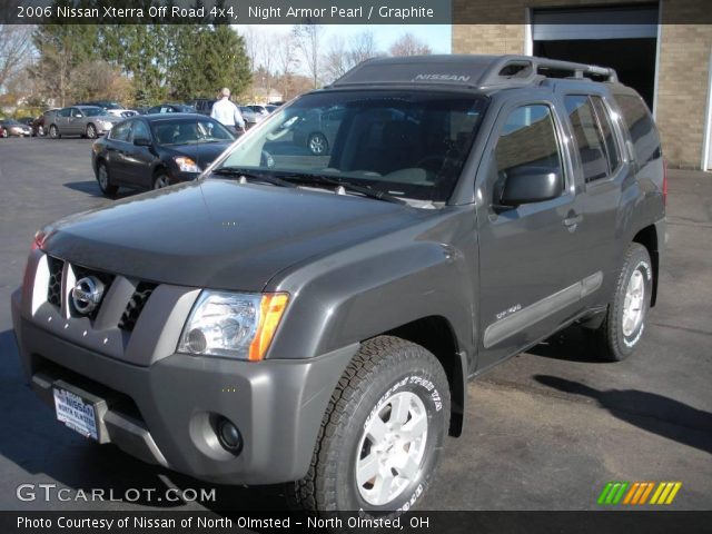 2006 Nissan Xterra Off Road 4x4 in Night Armor Pearl