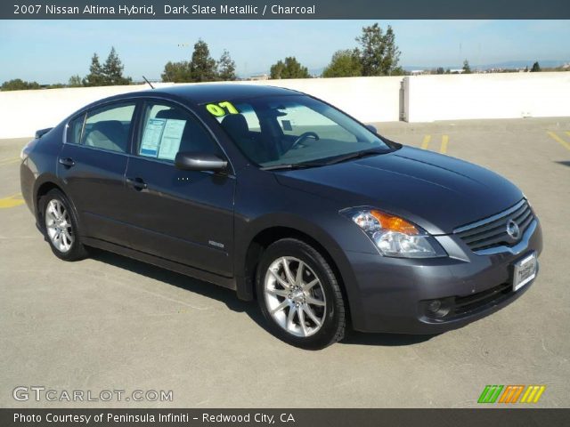 2007 Nissan Altima Hybrid in Dark Slate Metallic