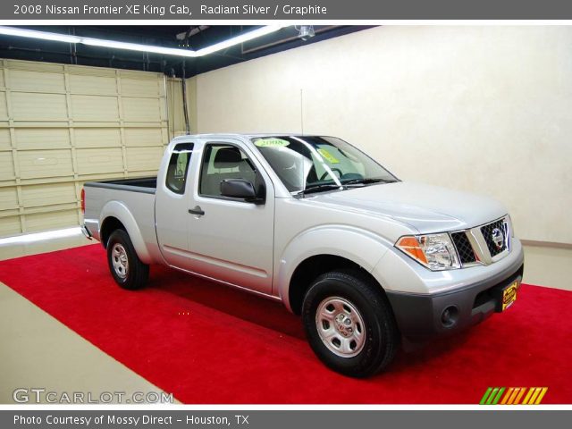2008 Nissan Frontier XE King Cab in Radiant Silver