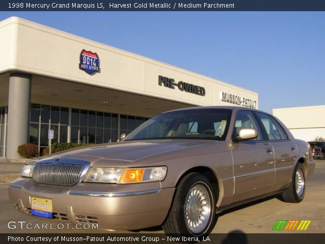 1998 Mercury Grand Marquis LS in Harvest Gold Metallic