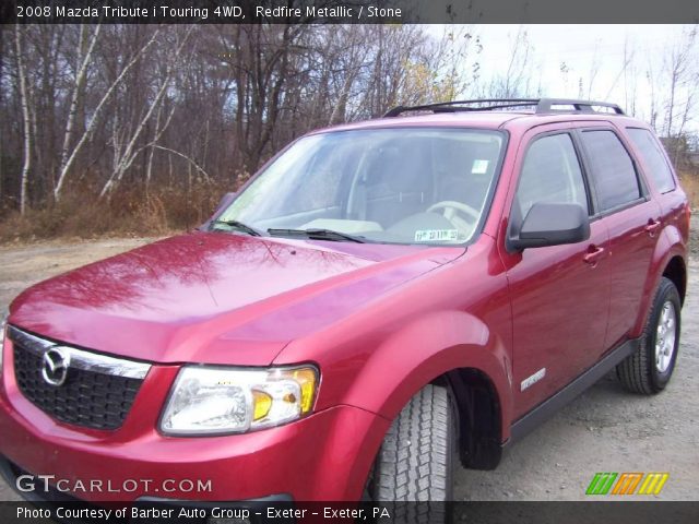 2008 Mazda Tribute i Touring 4WD in Redfire Metallic