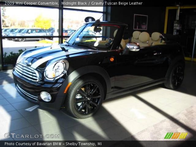 2009 Mini Cooper Convertible in Midnight Black
