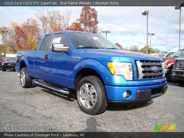 2010 Ford F150 STX SuperCab in Blue Flame Metallic