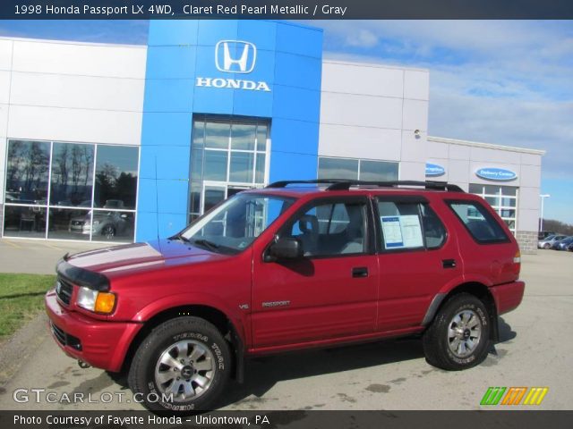 1998 Honda Passport LX 4WD in Claret Red Pearl Metallic