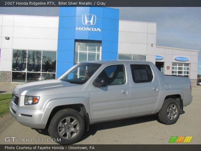 2007 Honda Ridgeline RTX in Billet Silver Metallic