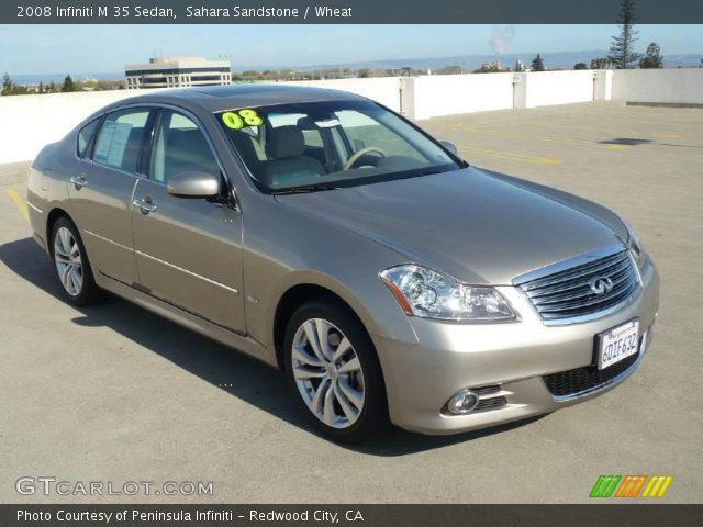 2008 Infiniti M 35 Sedan in Sahara Sandstone