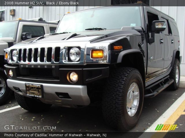 2008 Hummer H2 SUV in Black